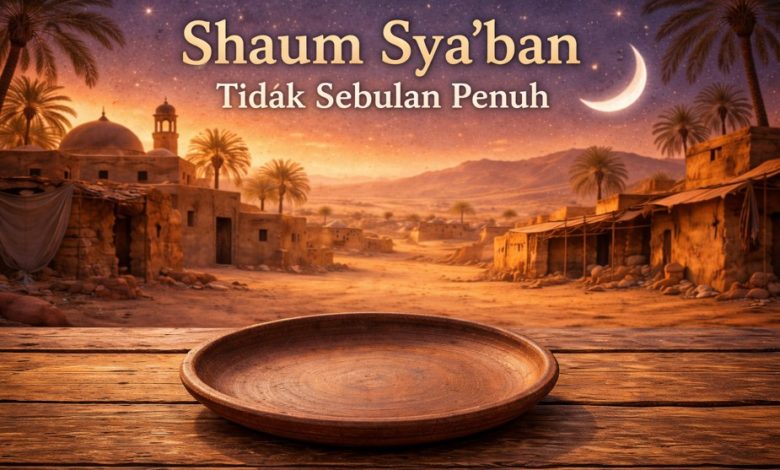 Shaum Sya’ban Tidak Sebulan Penuh